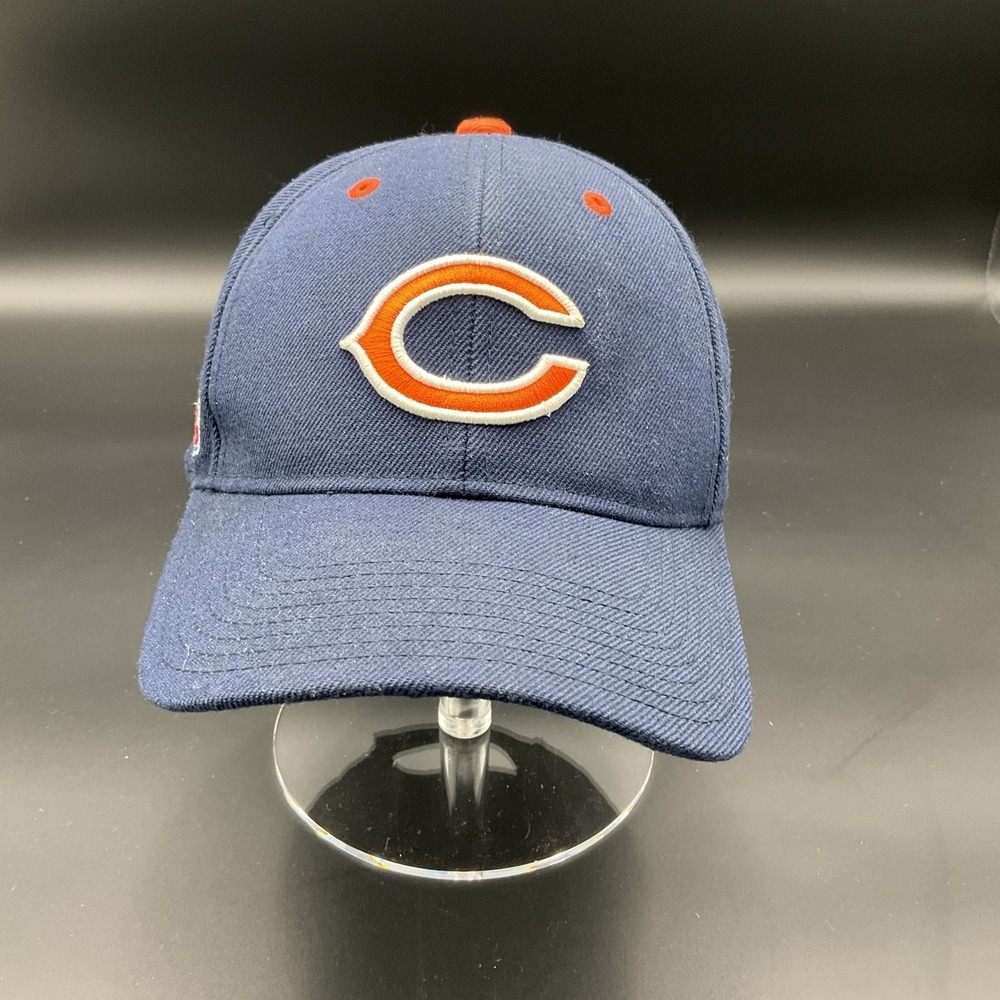 Reebok NFL Chicago Bears Navy Blue Embroidered Logo Adjustable Hat‎